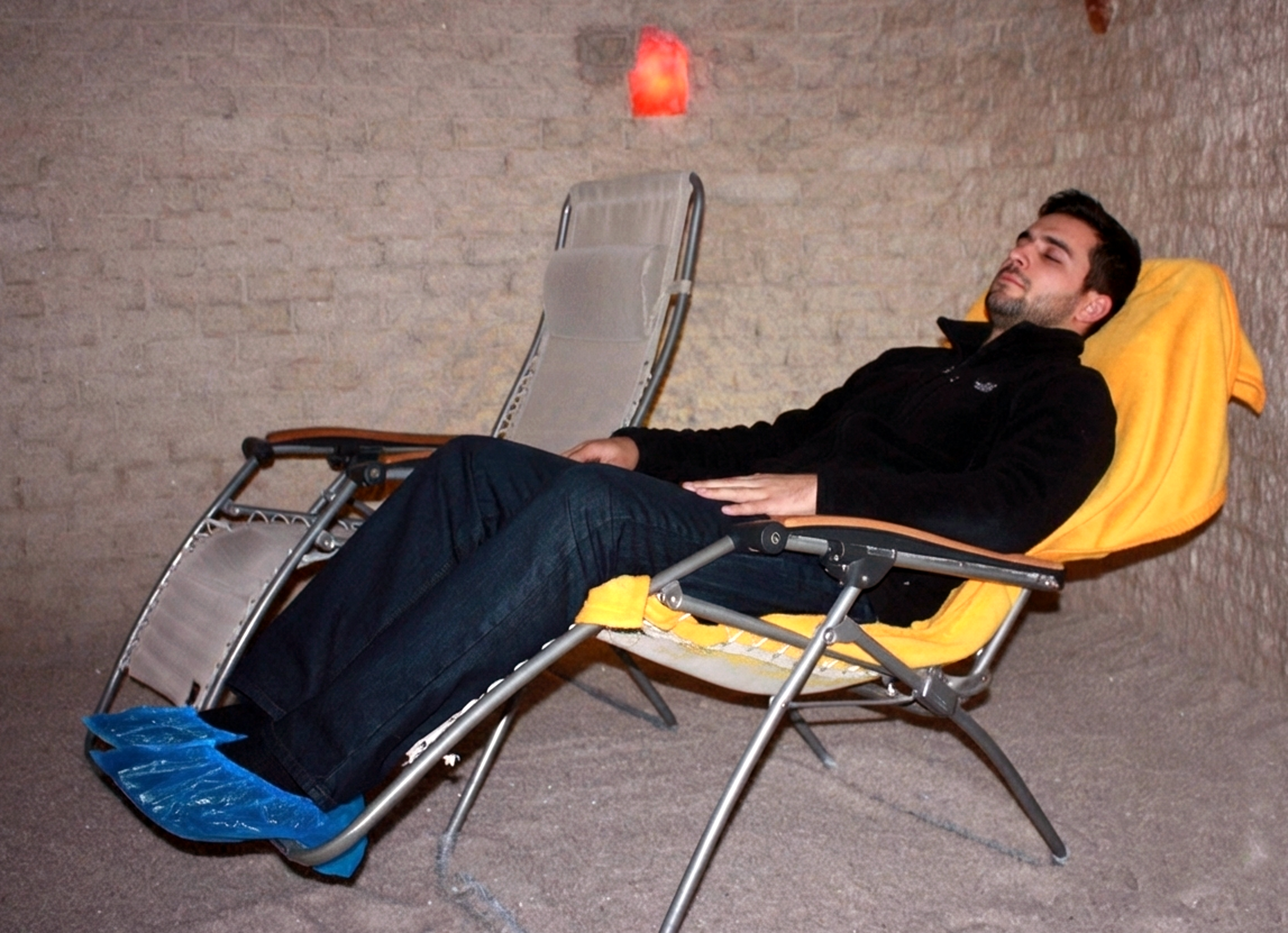 Relaxace v solné jesknyi Letňany